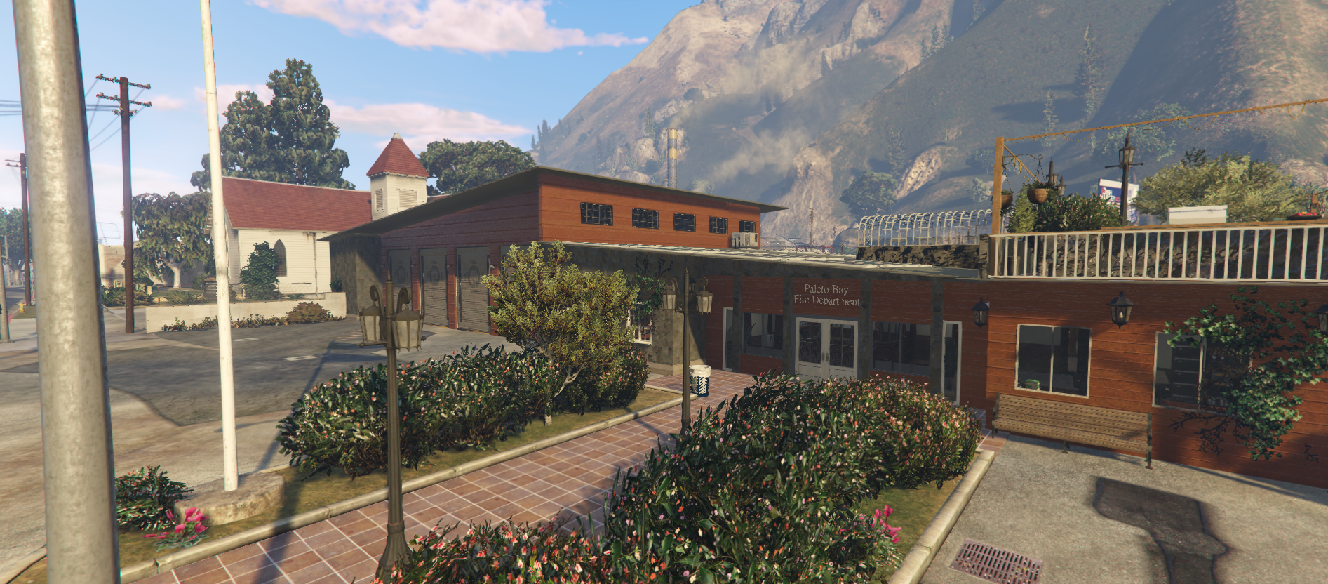 Night Light Paleto Bay fire department