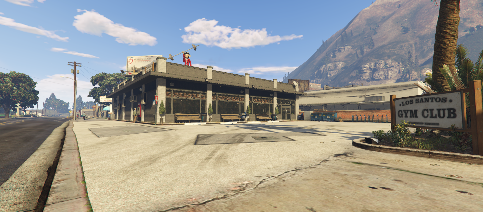 Night Light Paleto Bay gym külső