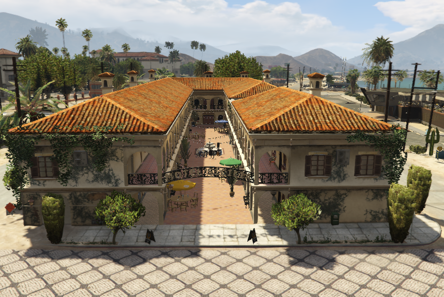 Night Light Sandy Shores motel